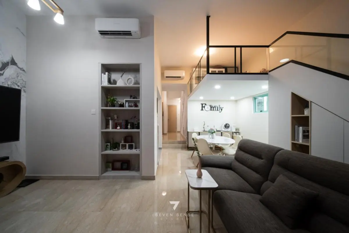 7 Sense Studio — Hazel Park Condo — Living Room 2