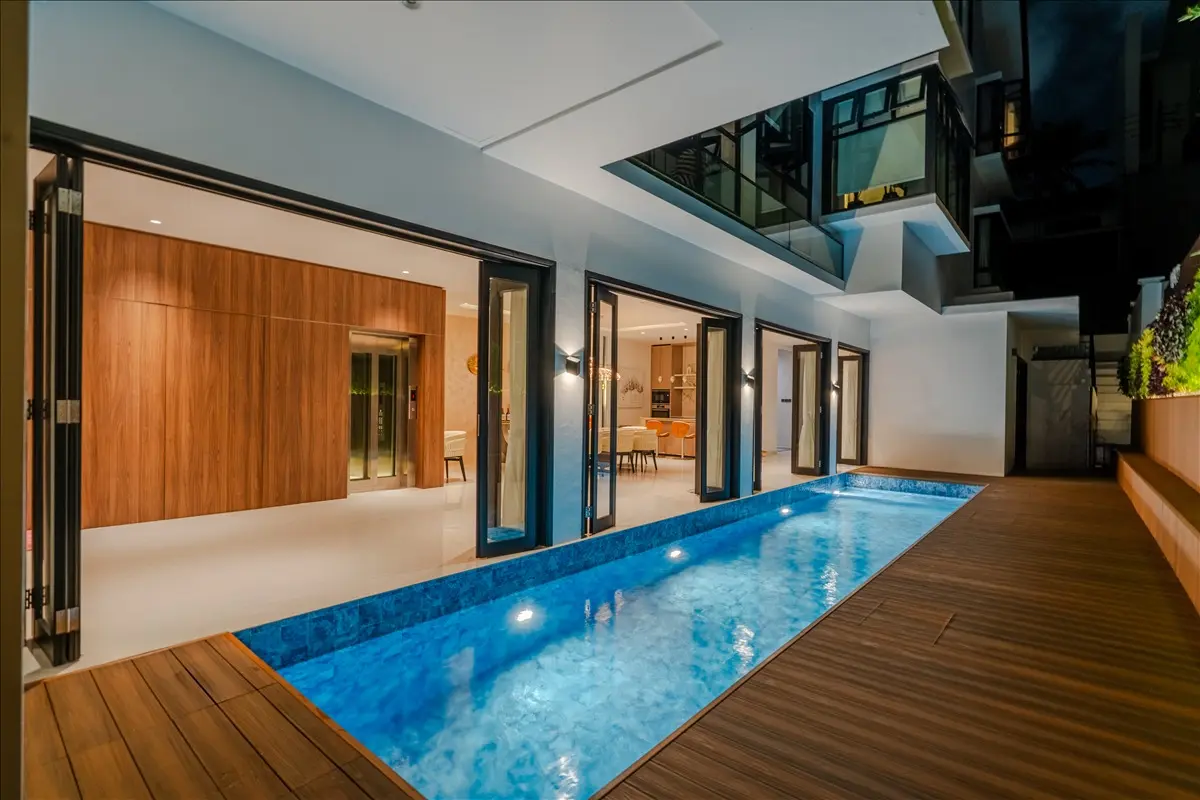 ArtDecor Design Studio — swimming pool sanctuary