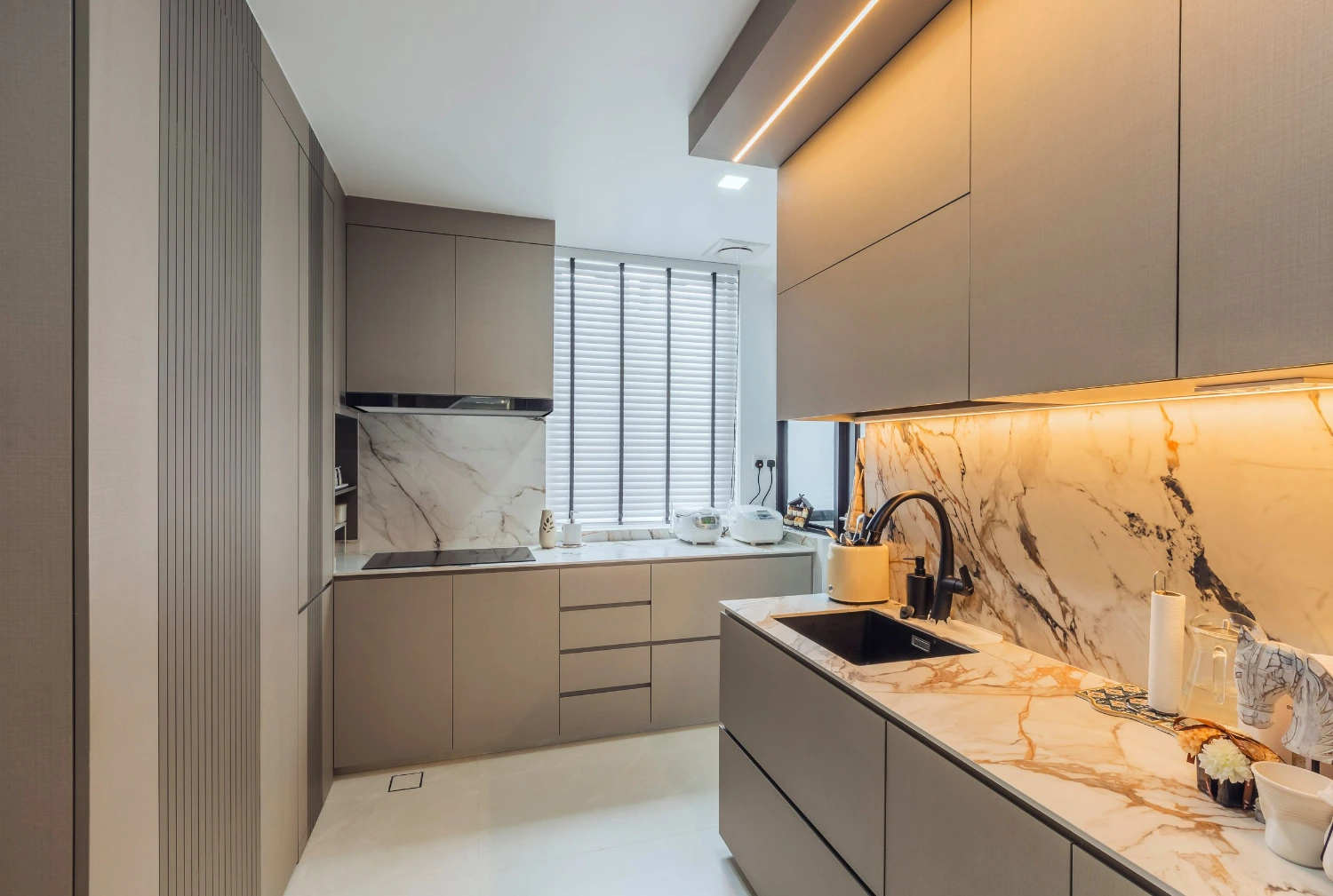 Sims Residences kitchen