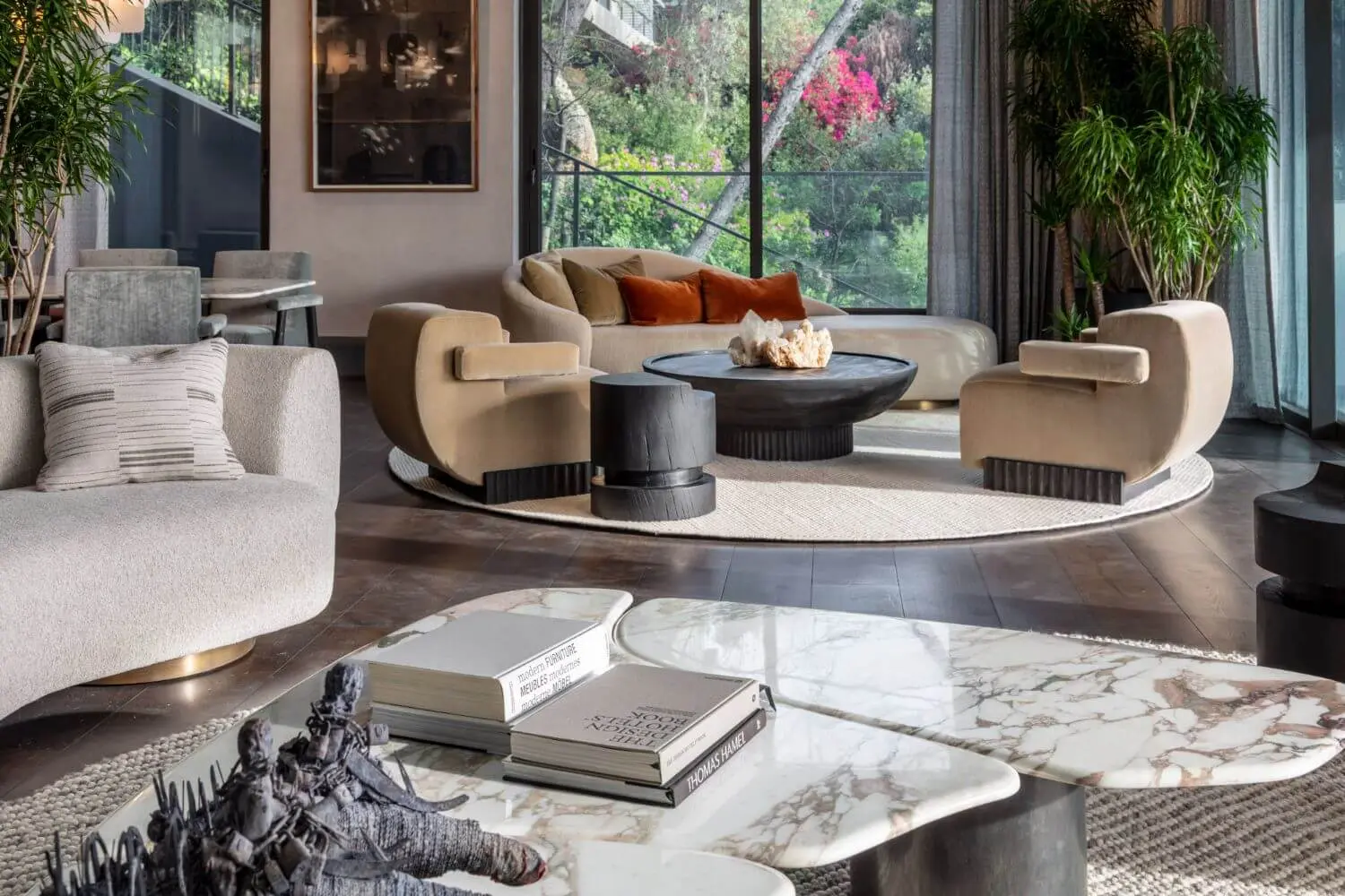 OKHA South Villa — overview of the penthouse level
