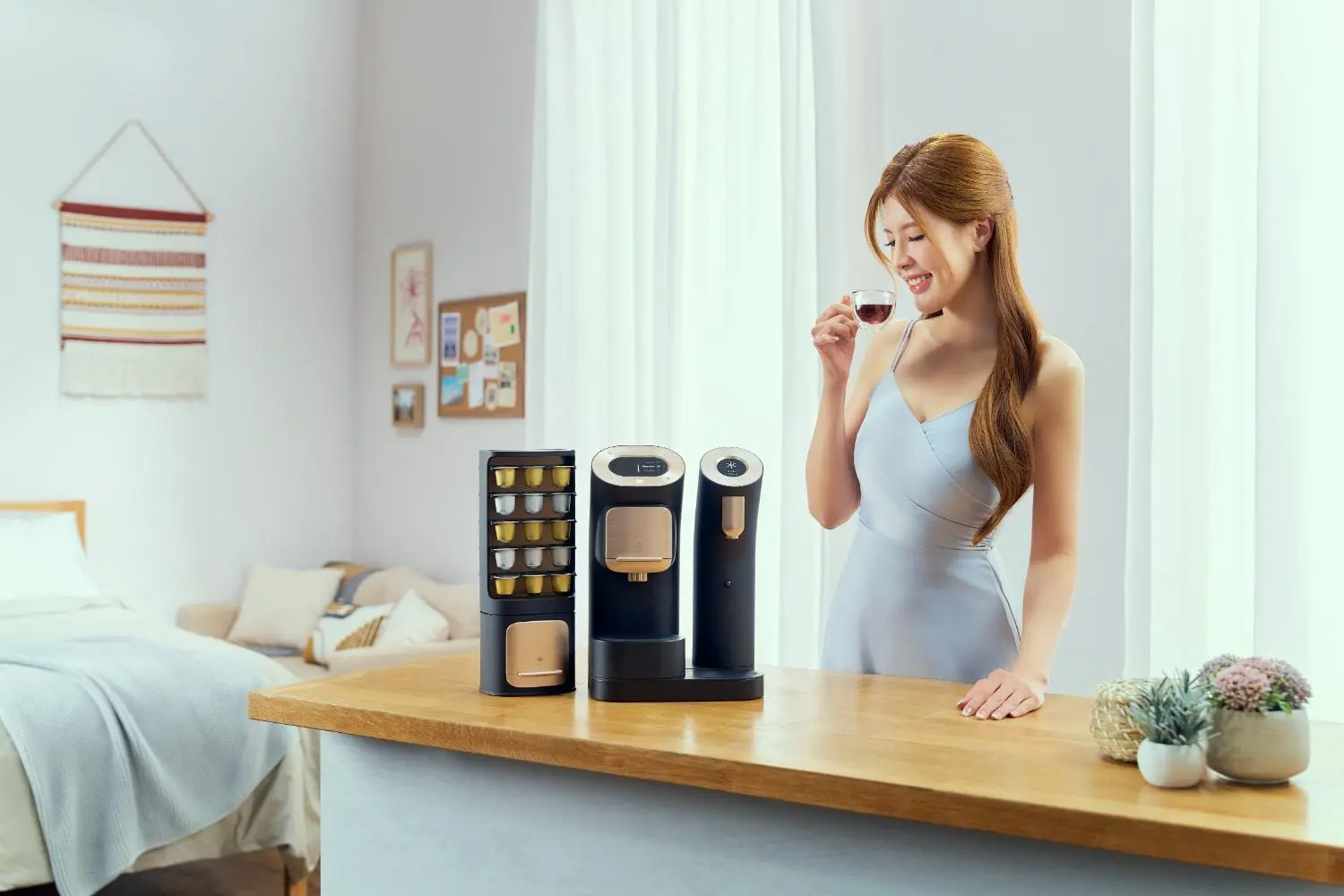 Wells Home Café — Nespresso-compatible with spectrum of caffeine strengths