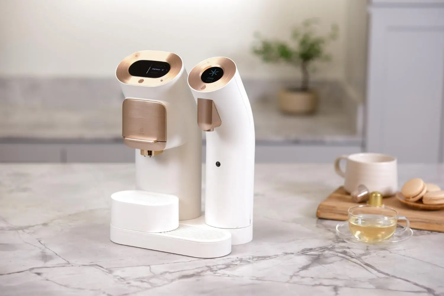 Wells Home Café integrated with Wells Filtration System
