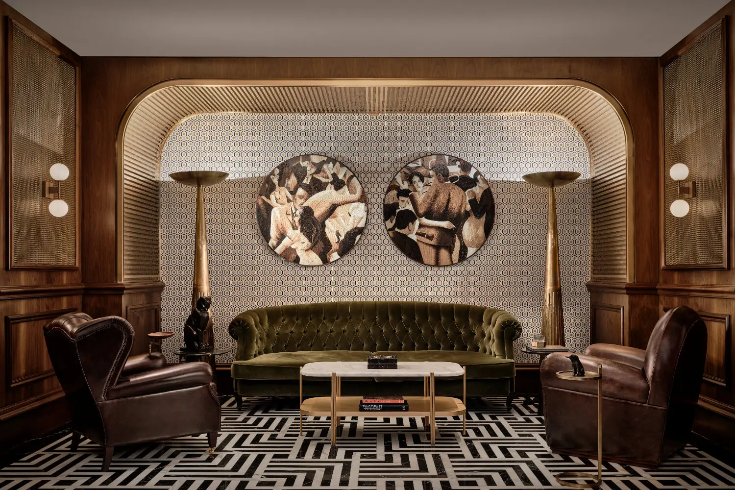 The Founder's Room — 1920s speakeasy-inspired cigar lounge