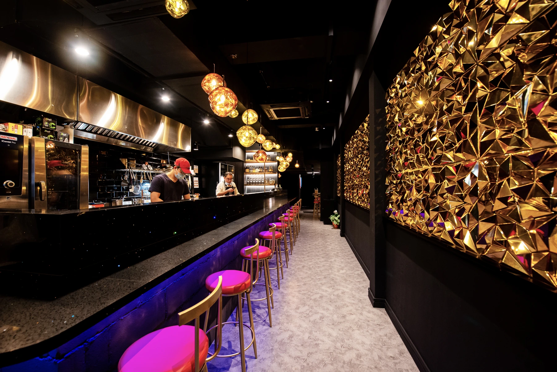 Corporate Luxury lounge by YWA Studio
