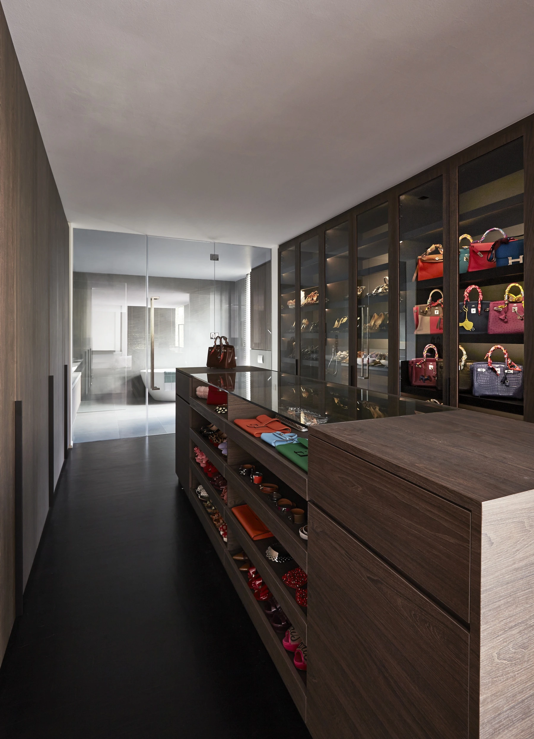 House of Thirds walk-in closet