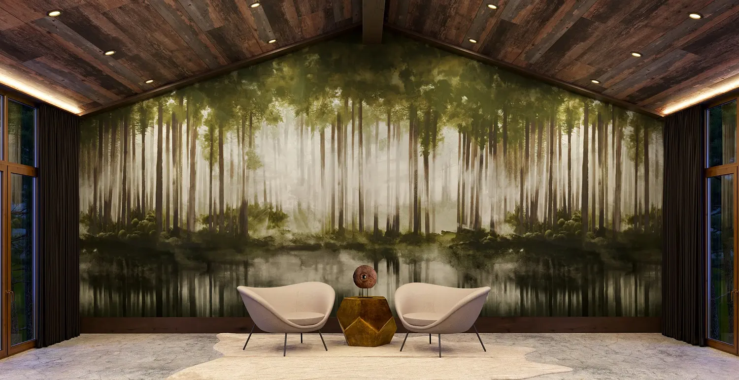 Phillip Jeffries Garden Grass wallcovering Fall 2022