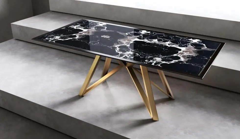 LERUS Dining Table by Marano Furniture