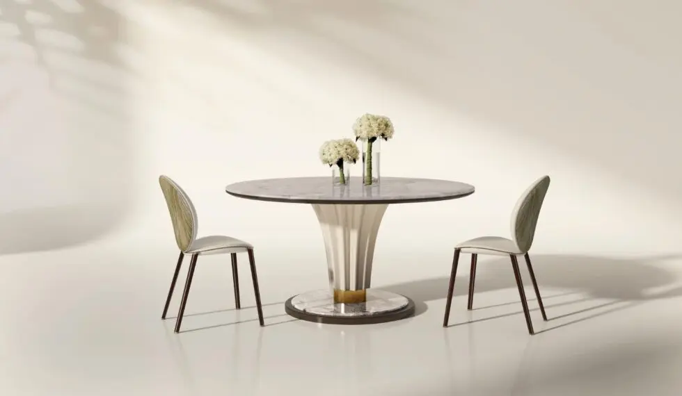 PORTICA Dining Table and Chairs by Marano Furniture