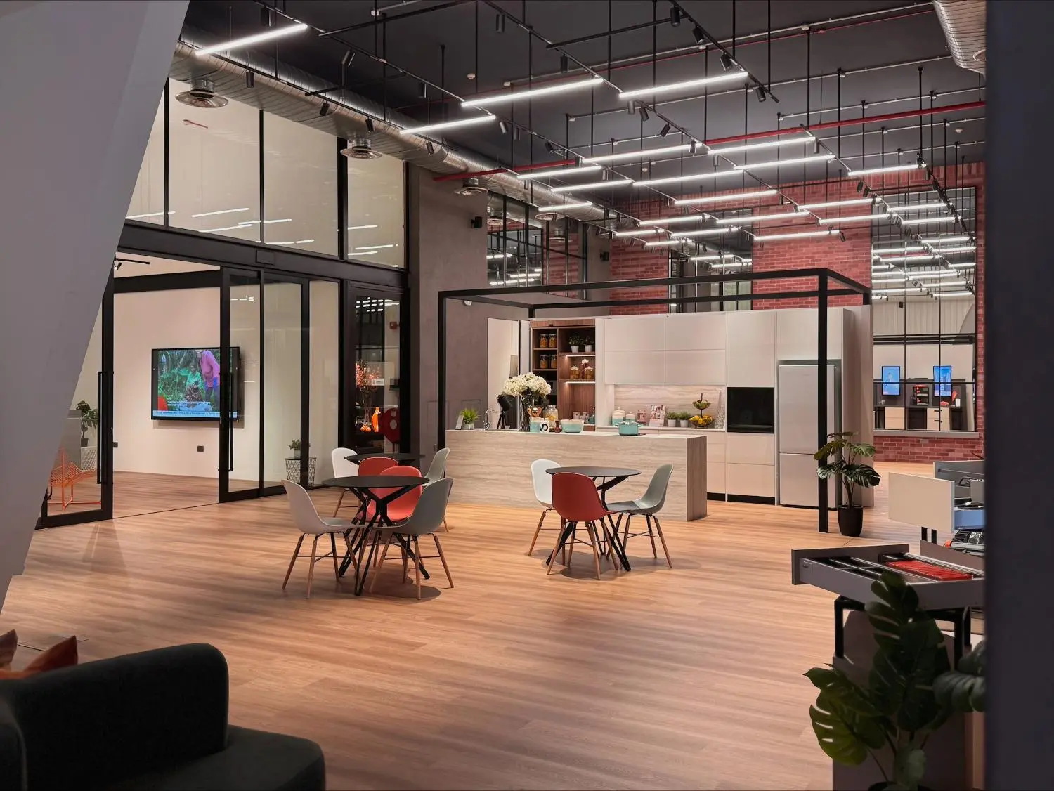 Blum Experience Centre — The Showcase, fully-fitted kitchen