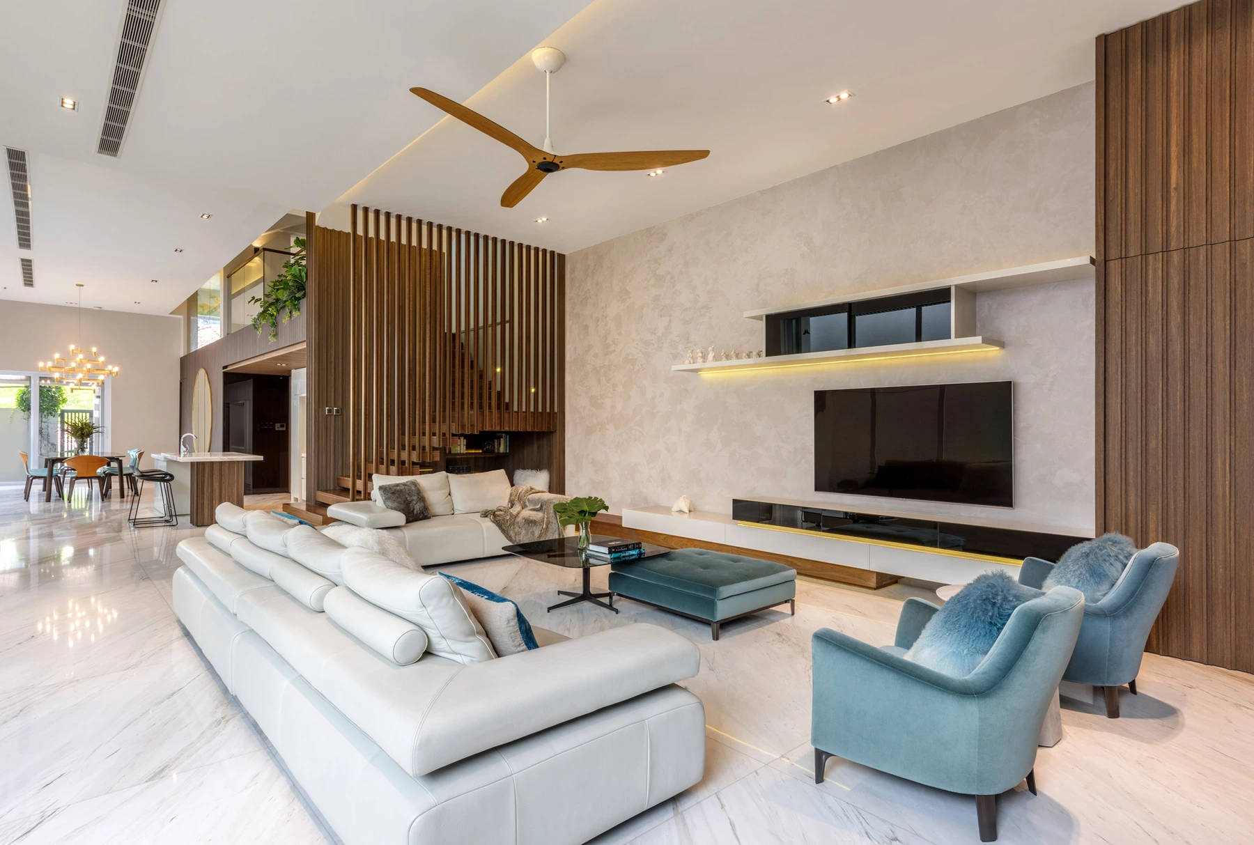 Stylish Vibrant Multigenerational Home