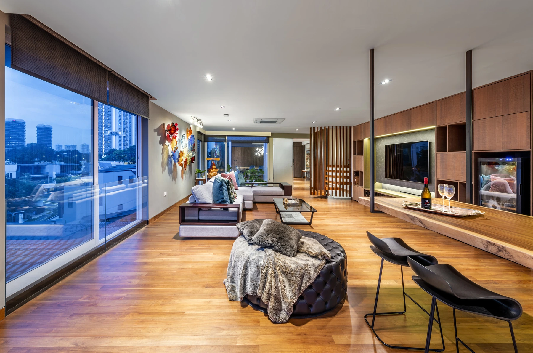 Dyson Road entertainment area