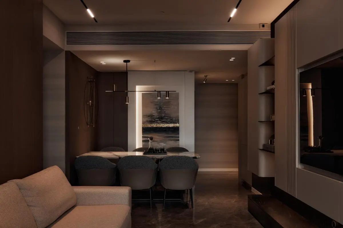 Le Interior Affairs Jiak Kim — kitchen and open-plan layout