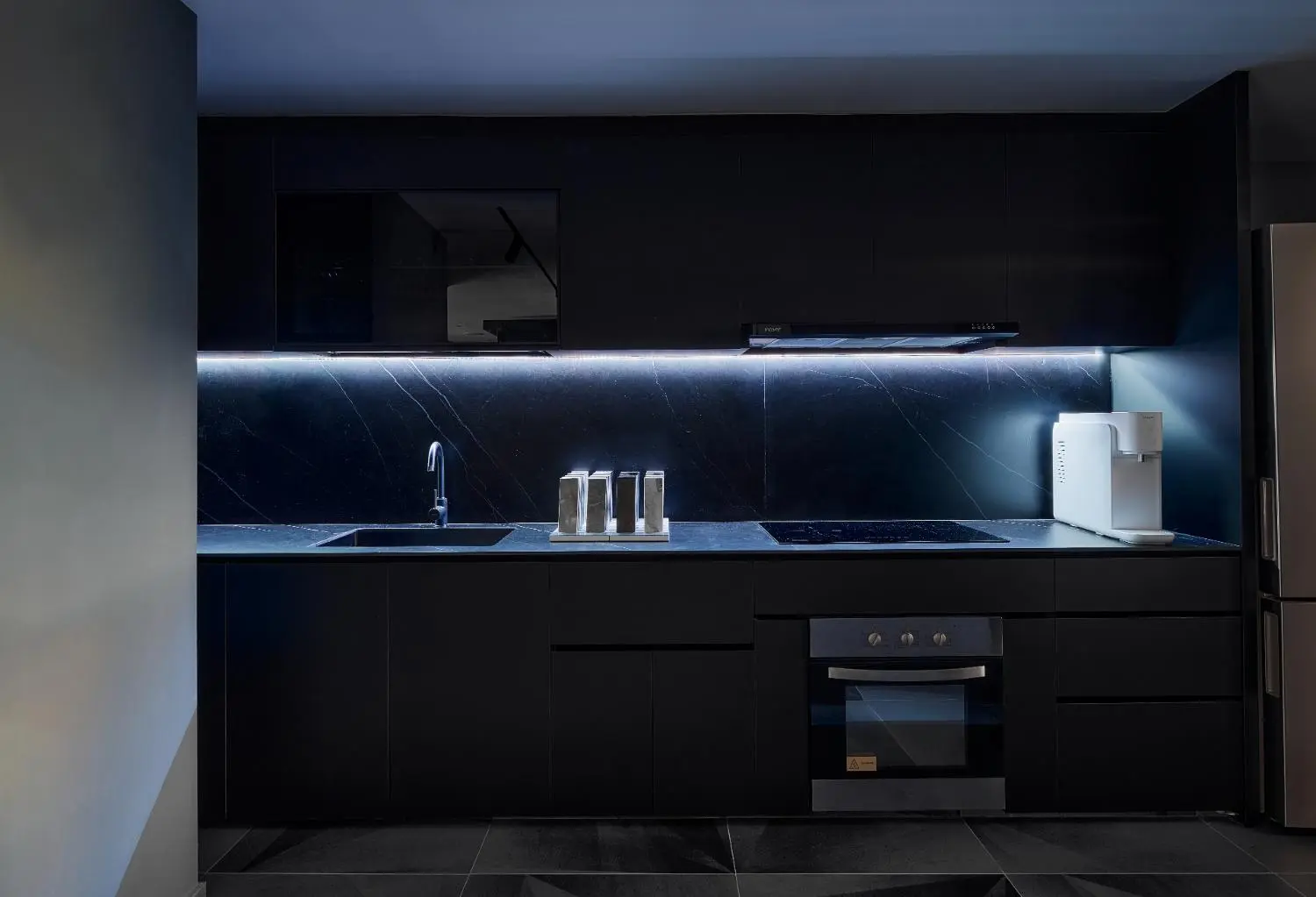 Le Interior Affairs Showroom — kitchen vignette