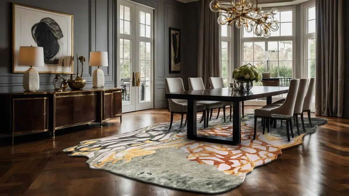 TWISTSCAPE by Hands — interwoven patterns for dining areas