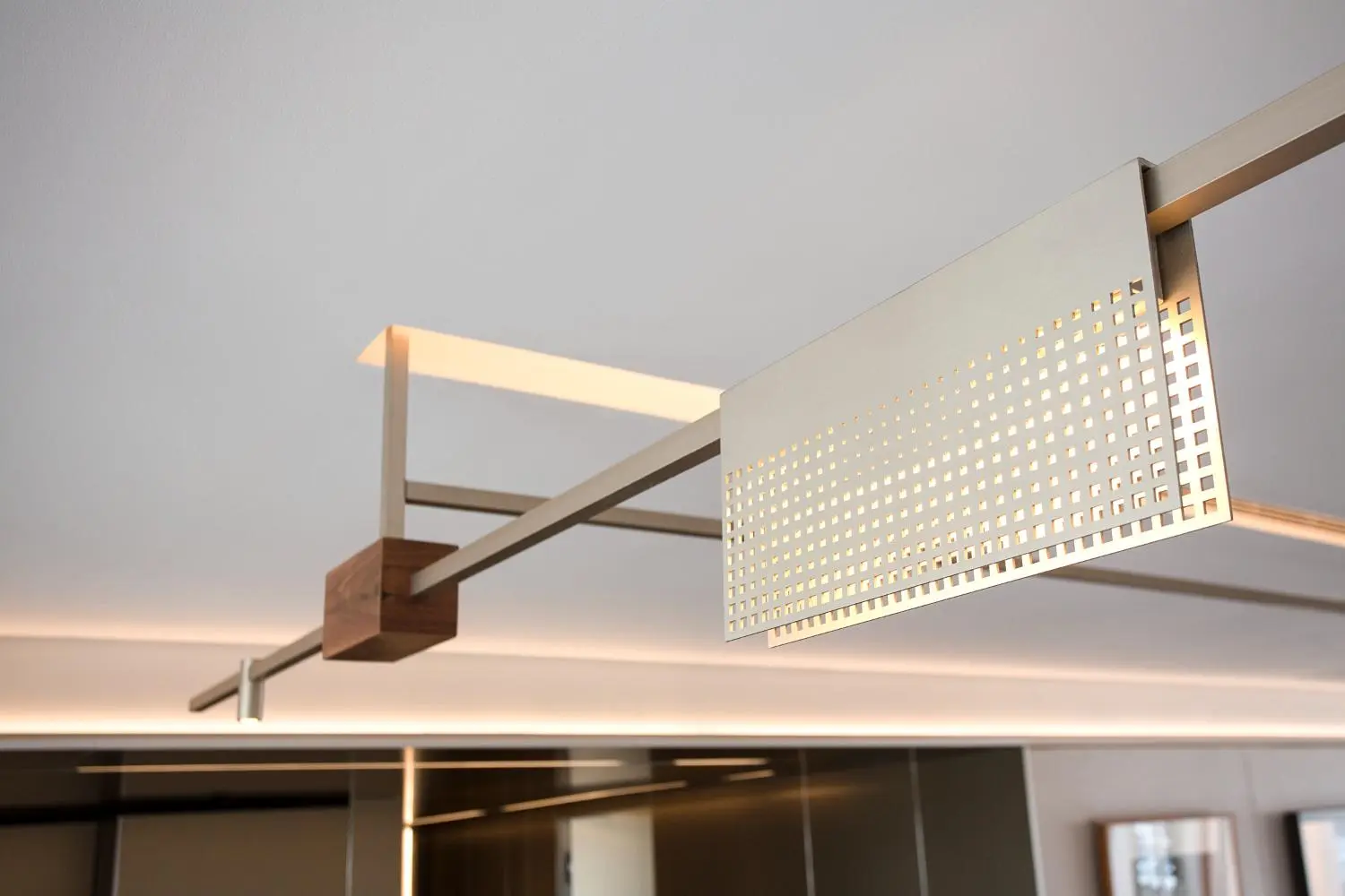 Detail — integrated joinery and storage
