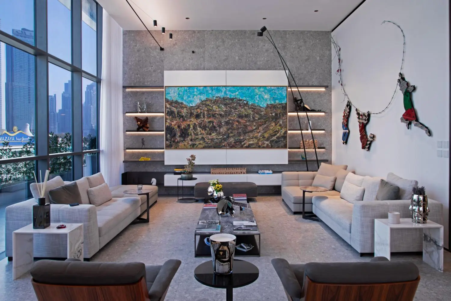 Dori Hitti Architects — fine art and architectural elements