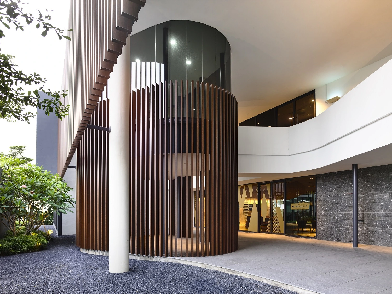 Singapore Wine Vault office